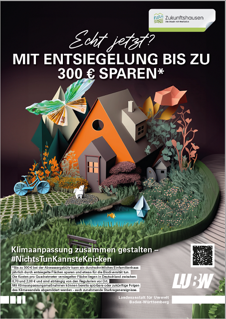 Plakat Entsiegelung aus der Plakatkampagne Plakat Entsiegelung aus der Plakatkampagne
