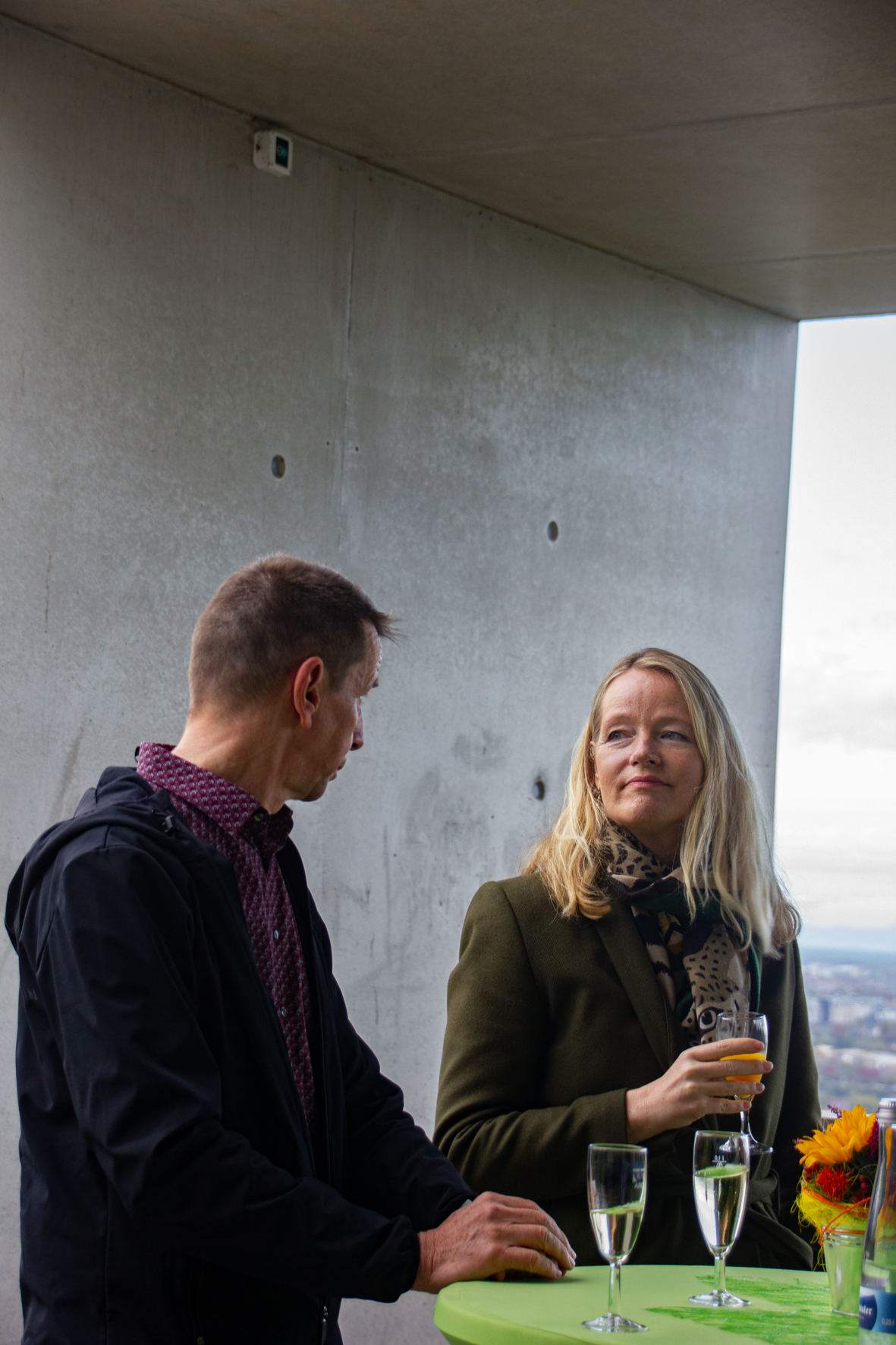  Präsident Dr. Ulrich Maurer und Umweltministerin Thekla Walker.