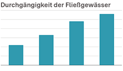 Vorschaubild Indikator Durchgängigkeit Fließgewässer
