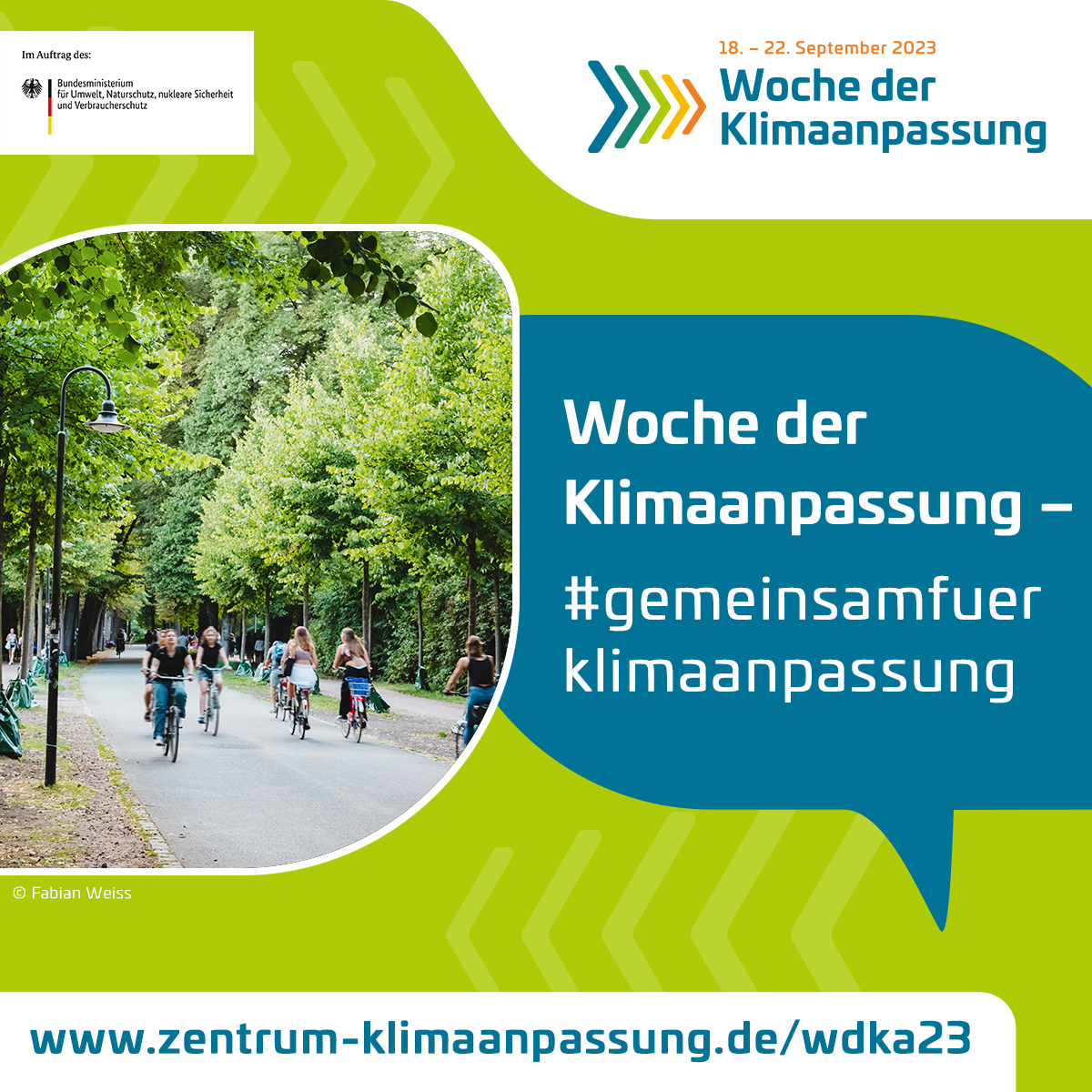  Werbebanner der Woche der Klimaanpassung 2023