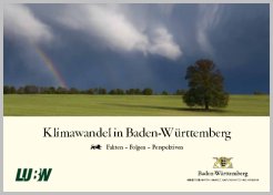 Broschüre Klimawandel in Baden Württemberg