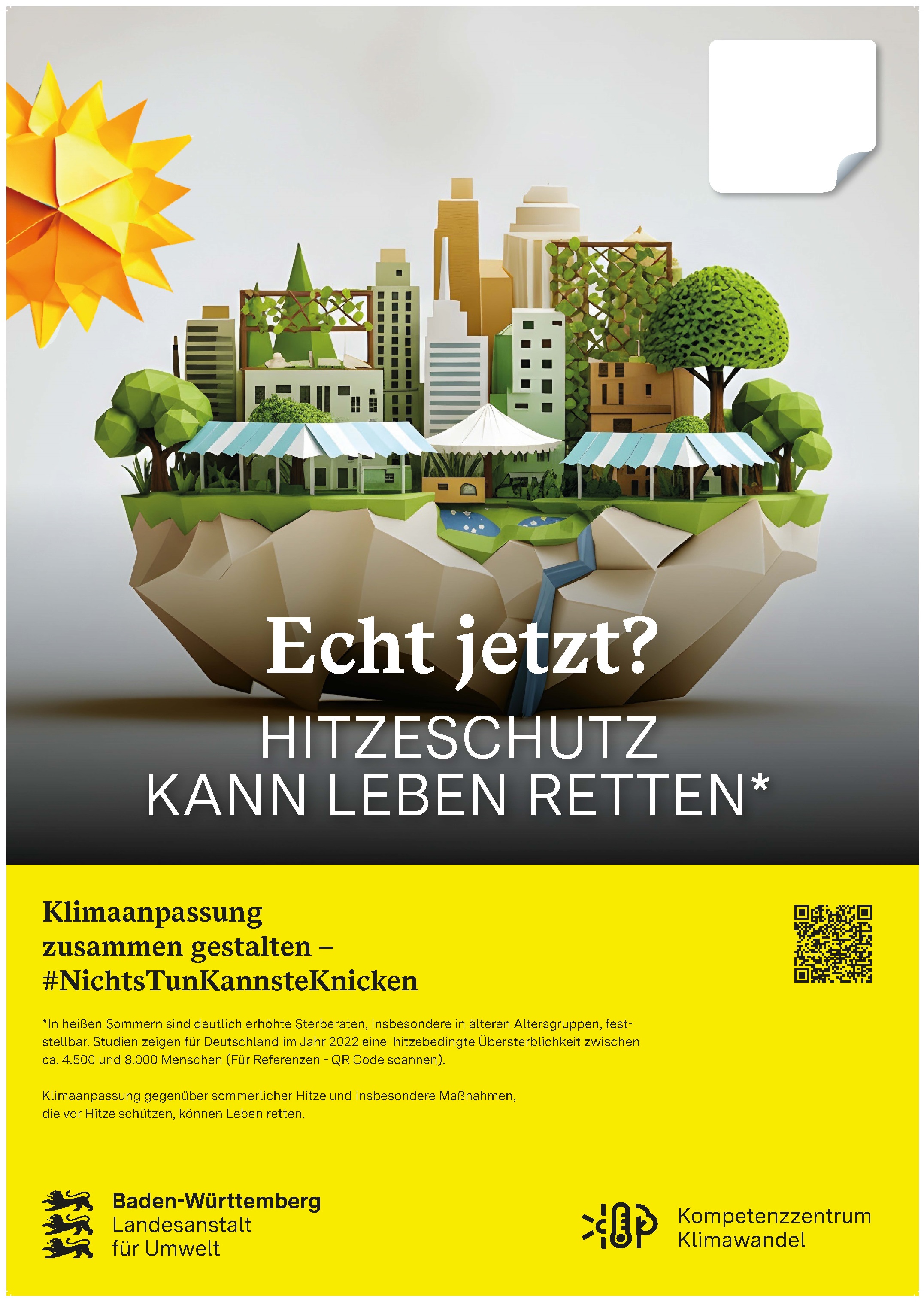 Plakat aus der Echt-Jetzt? Plakatreihe