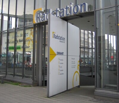 Radstation in Münster