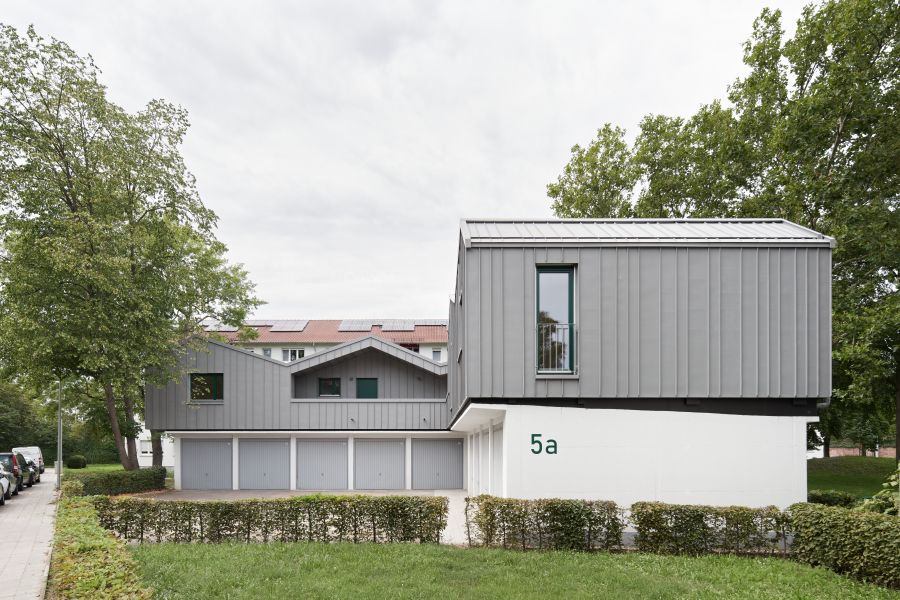  Garagenaufstockung Hauptansicht, Hausnummer 5