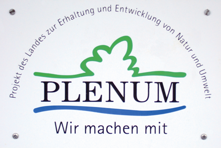 PLENUM-Schild