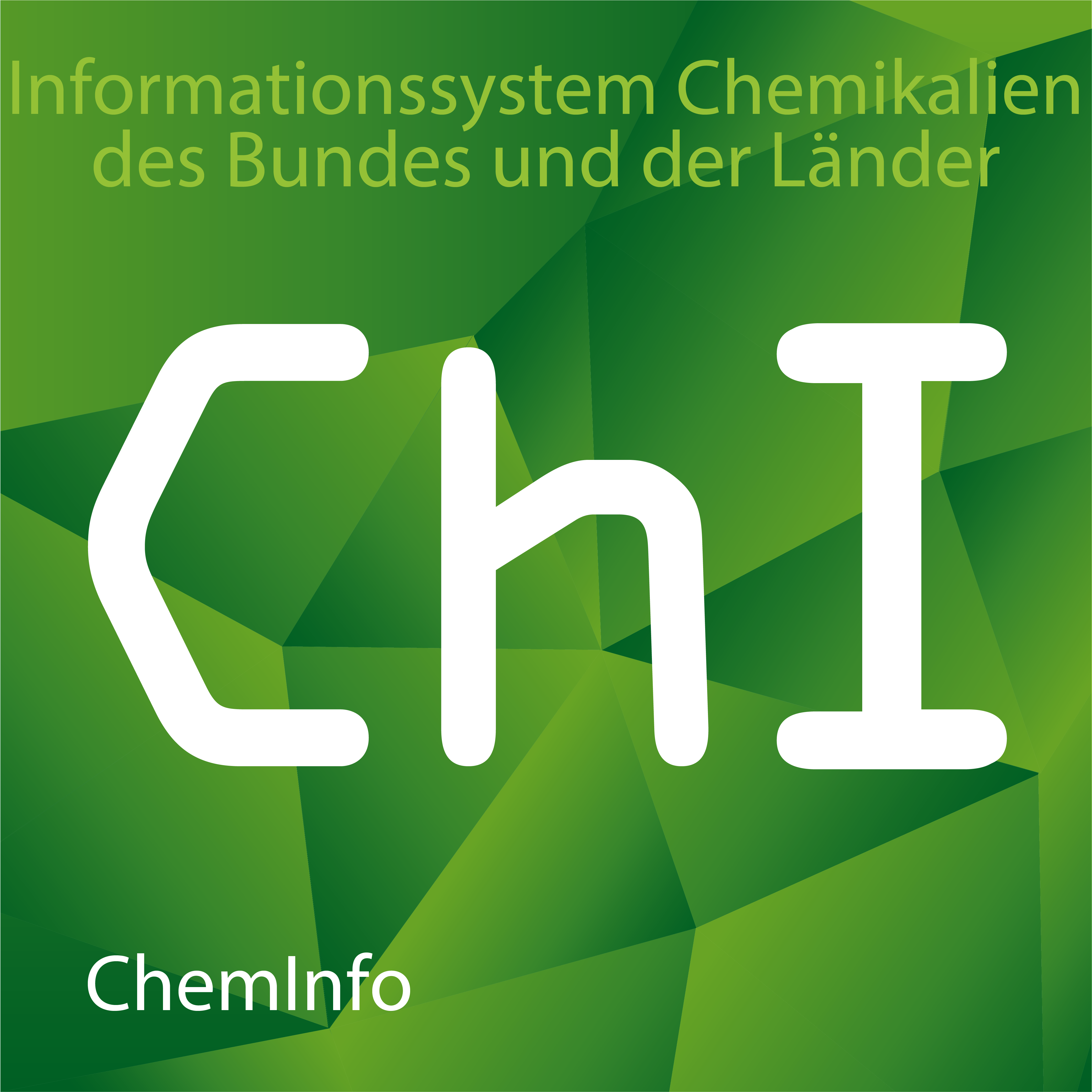 Logo Informationssystem Chemikalien des Bundes und der Länder, C h I - ChemInfo