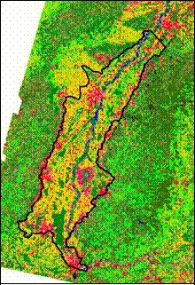 Karte Landnutzung Oberrheingraben